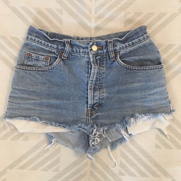 Levi's Pants - Levi Cutoff High Rise Shorts